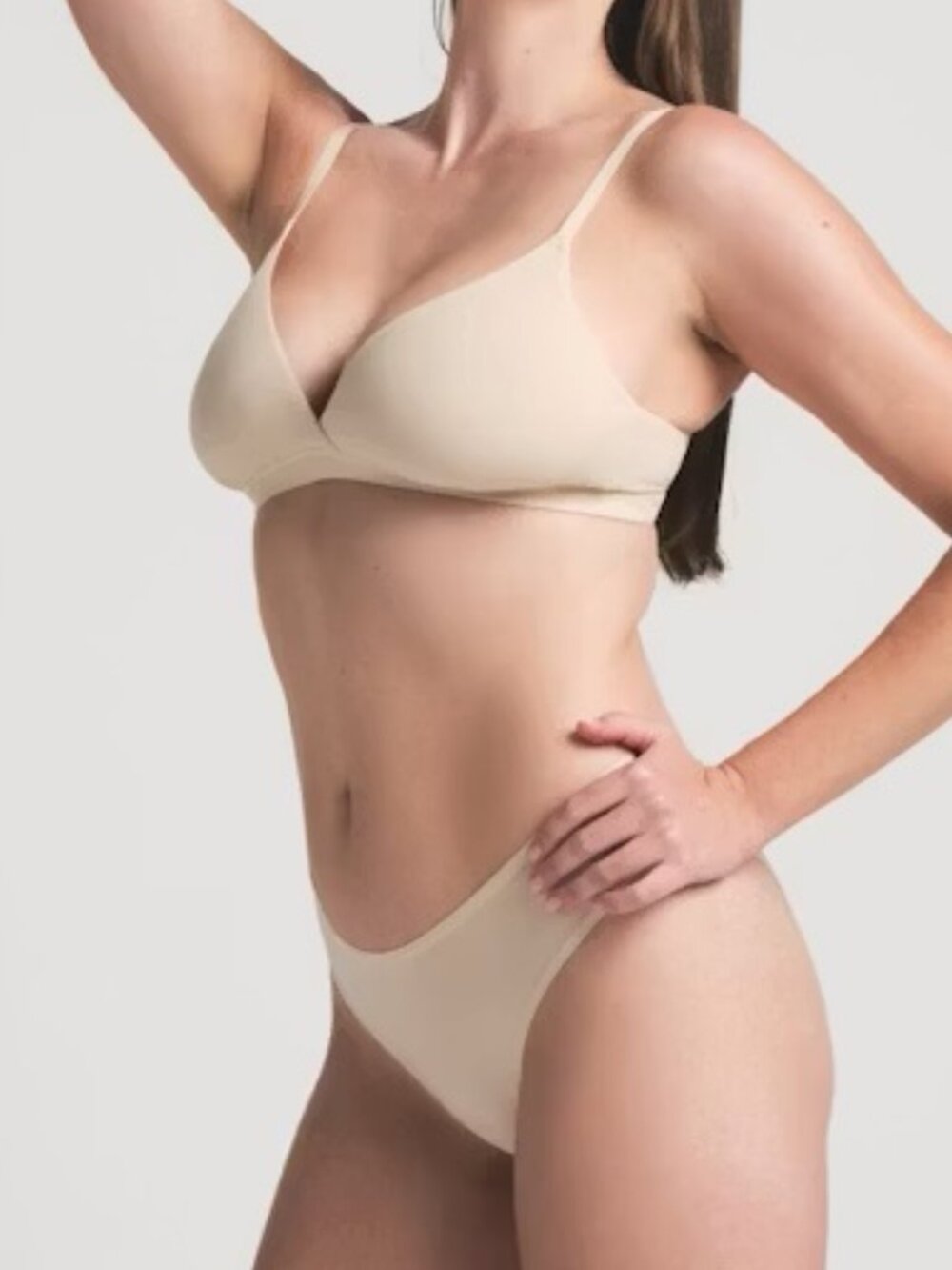 🥂SKIMS Fits Everybody Cheeky Brief | Sand | XS | NWT 🏷️